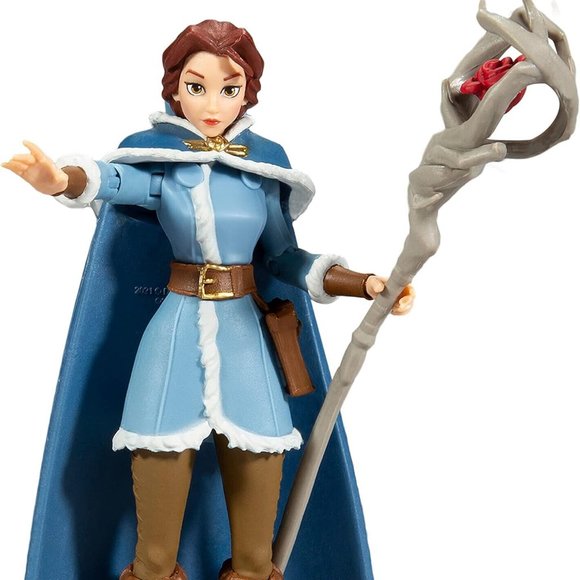 McFarlane Toys Disney Mirrorverse, 5” Belle Support. Wave 1 New On Card - Picture 4 of 8